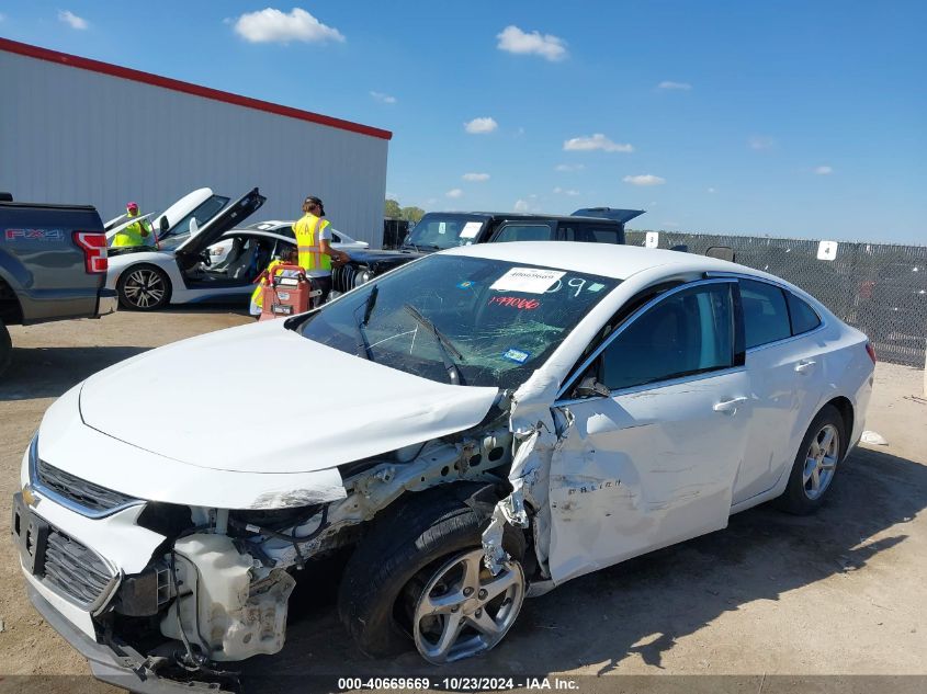 2018 Chevrolet Malibu 1Ls VIN: 1G1ZB5ST1JF180909 Lot: 40669669