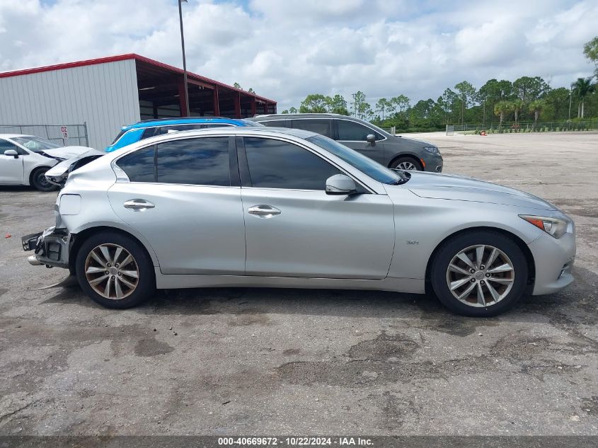 2017 Infiniti Q50 3.0T Premium VIN: JN1EV7APXHM737905 Lot: 40669672