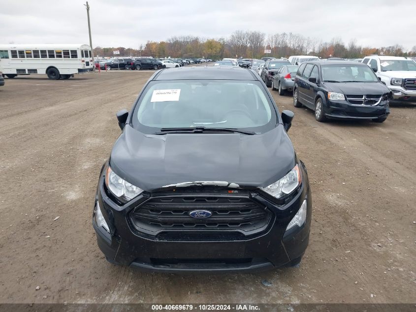 2021 Ford Ecosport S VIN: MAJ6S3FL8MC455227 Lot: 40669679