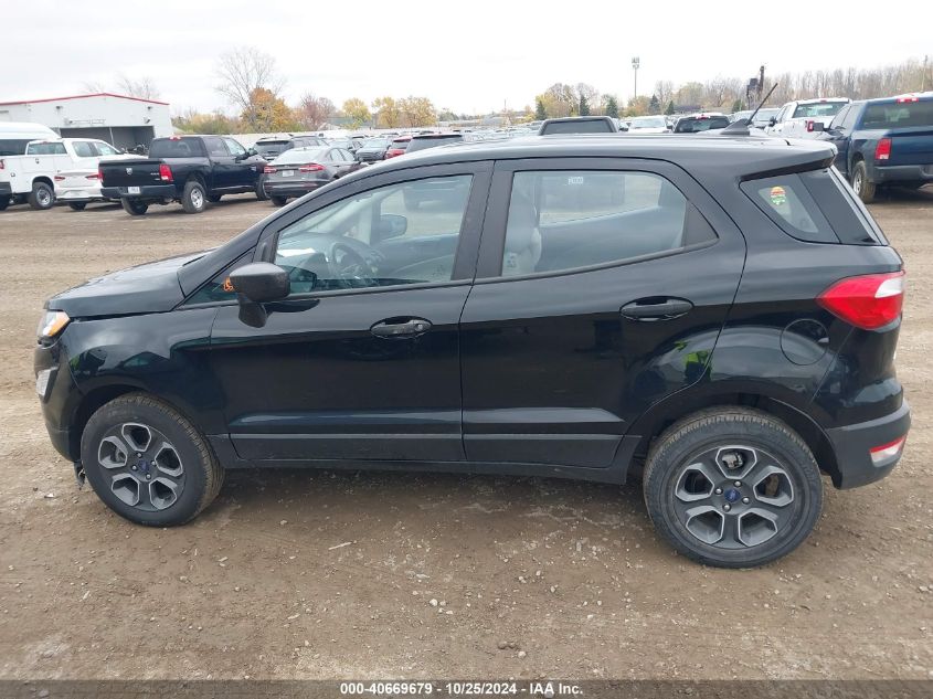 2021 Ford Ecosport S VIN: MAJ6S3FL8MC455227 Lot: 40669679