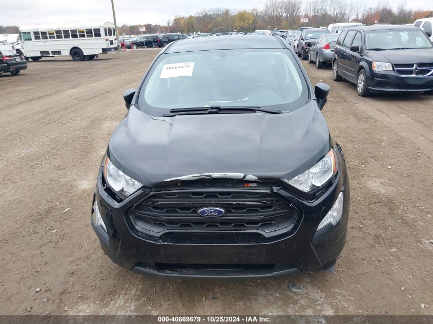 2021 Ford Ecosport S VIN: MAJ6S3FL8MC455227 Lot: 40669679