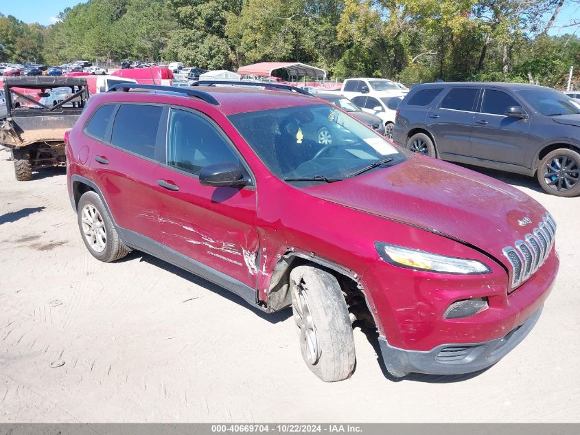 2017 Jeep Cherokee, Sport Fwd