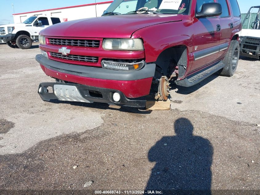 2004 Chevrolet Tahoe Ls VIN: 1GNEC13V14J107768 Lot: 40669743