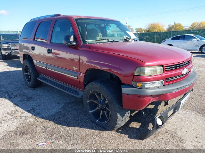 2004 Chevrolet Tahoe Ls VIN: 1GNEC13V14J107768 Lot: 40669743