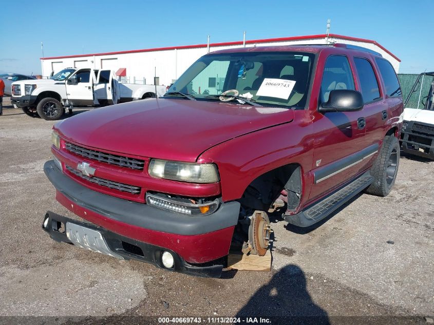 2004 Chevrolet Tahoe Ls VIN: 1GNEC13V14J107768 Lot: 40669743