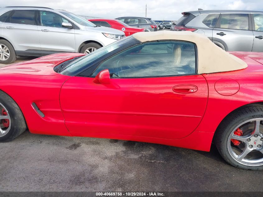 2001 Chevrolet Corvette VIN: 1G1YY32G615118025 Lot: 40669758