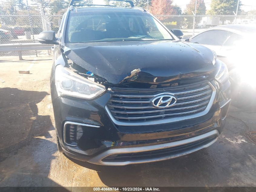 2017 Hyundai Santa Fe Se Ultimate VIN: KM8SR4HF8HU243151 Lot: 40669764