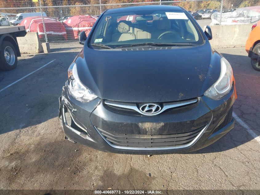 2016 Hyundai Elantra Se VIN: KMHDH4AE0GU544007 Lot: 40669773