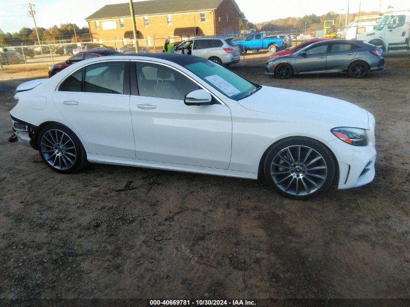 2021 Mercedes-Benz C 300 Sedan VIN: W1KWF8DBXMR637262 Lot: 40669781