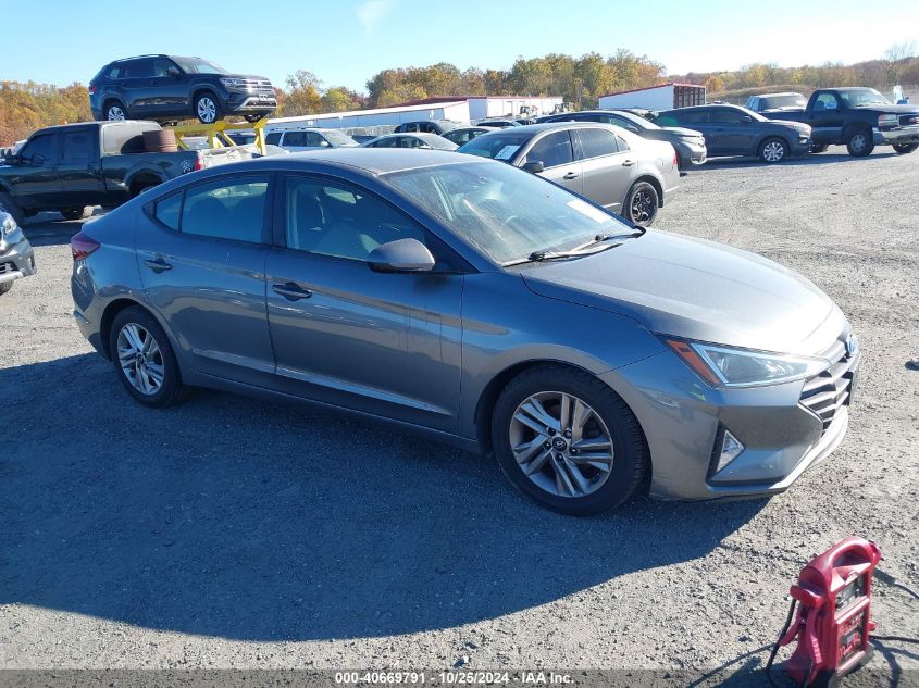 2019 Hyundai Elantra Sel/Value/Limited VIN: 5NPD84LF4KH493060 Lot: 40669791