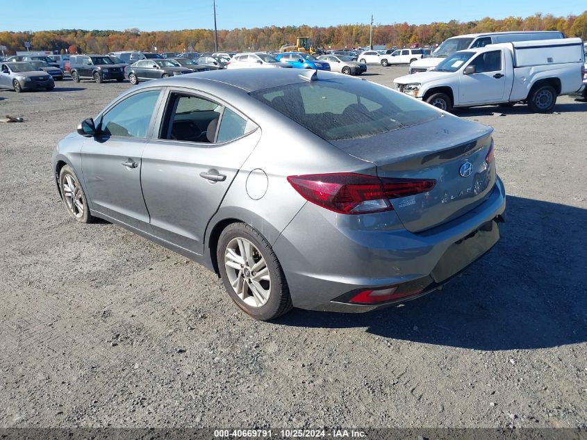 2019 Hyundai Elantra Sel/Value/Limited VIN: 5NPD84LF4KH493060 Lot: 40669791