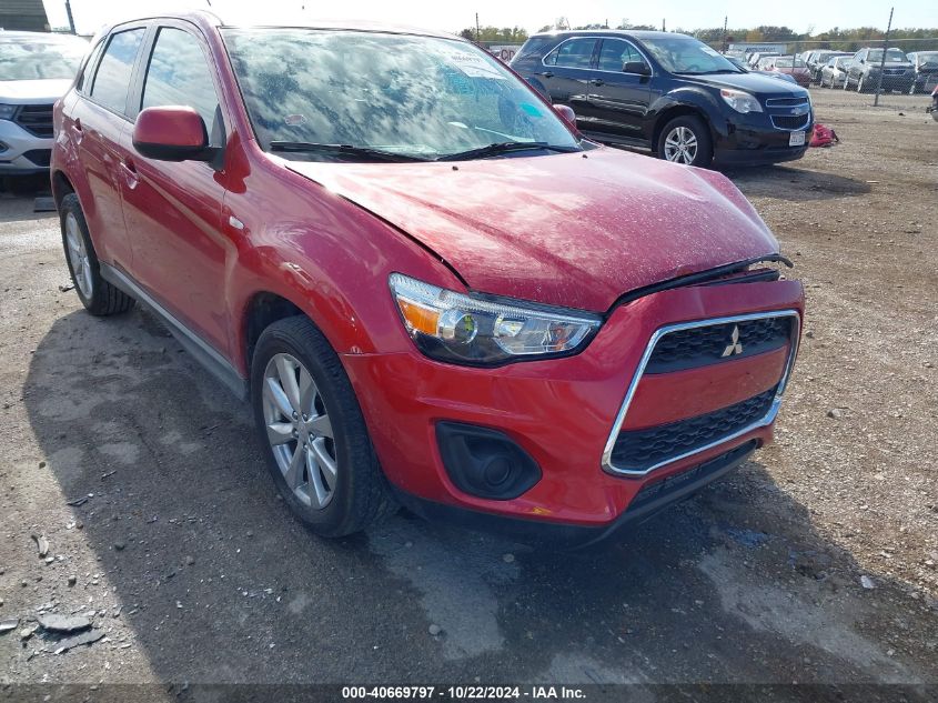 2015 Mitsubishi Outlander Sport Es VIN: 4A4AP3AU1FE053104 Lot: 40669797