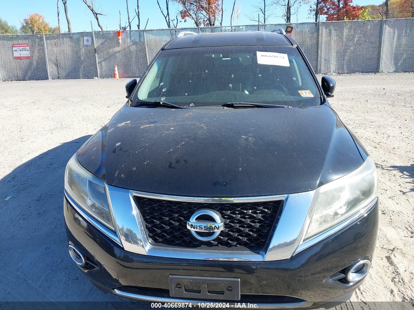 2013 Nissan Pathfinder Sl VIN: 5N1AR2MM8DC681141 Lot: 40669874