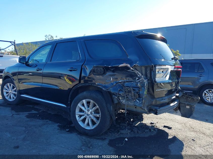 2015 Dodge Durango Sxt VIN: 1C4RDHAG8FC155974 Lot: 40669898