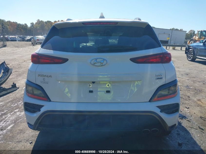 VIN KM8K3CA31PU933110 2023 Hyundai Kona, N Line no.16