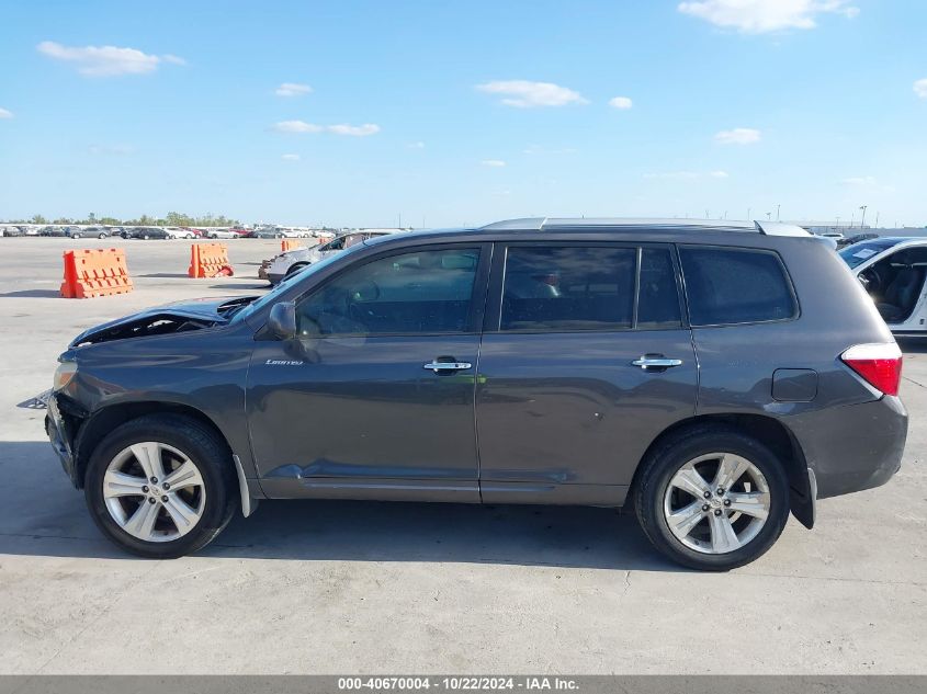 2009 Toyota Highlander Limited VIN: JTEDS42A092079725 Lot: 40670004