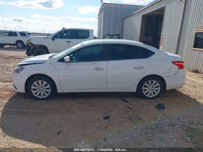 2019 NISSAN SENTRA S - 3N1AB7AP9KY327995