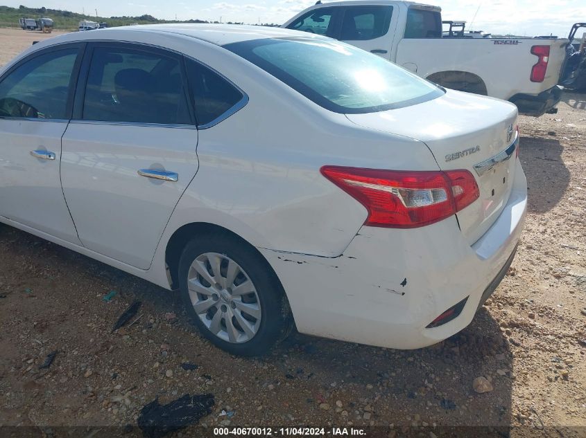 2019 NISSAN SENTRA S - 3N1AB7AP9KY327995