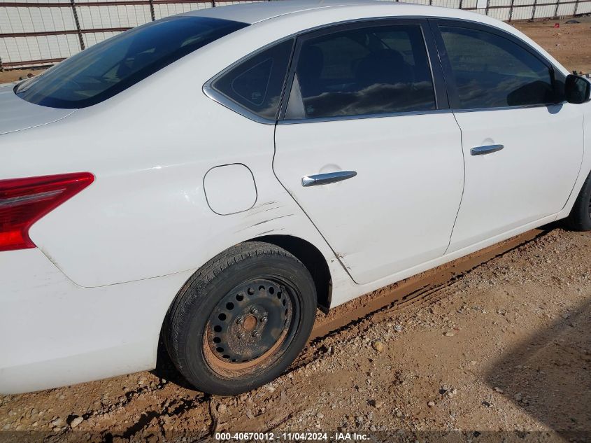 2019 NISSAN SENTRA S - 3N1AB7AP9KY327995