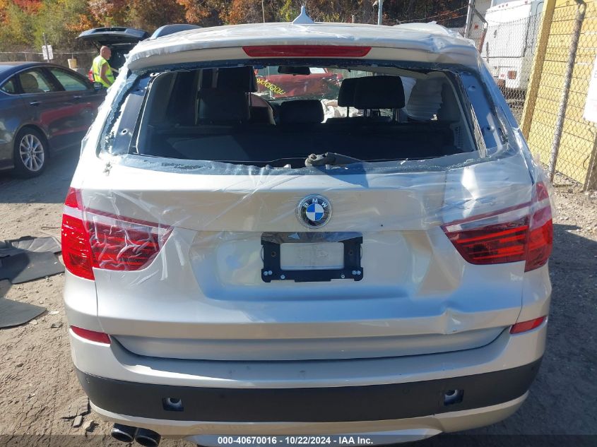 2014 BMW X3 xDrive28I VIN: 5UXWX9C59E0D42895 Lot: 40670016