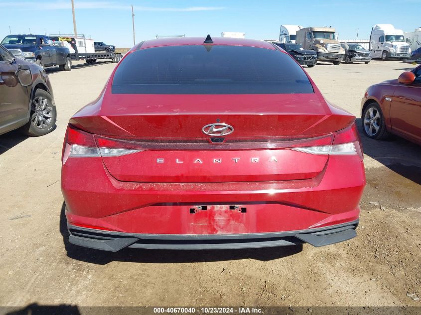 2023 Hyundai Elantra Sel VIN: KMHLS4AG1PU496998 Lot: 40670040