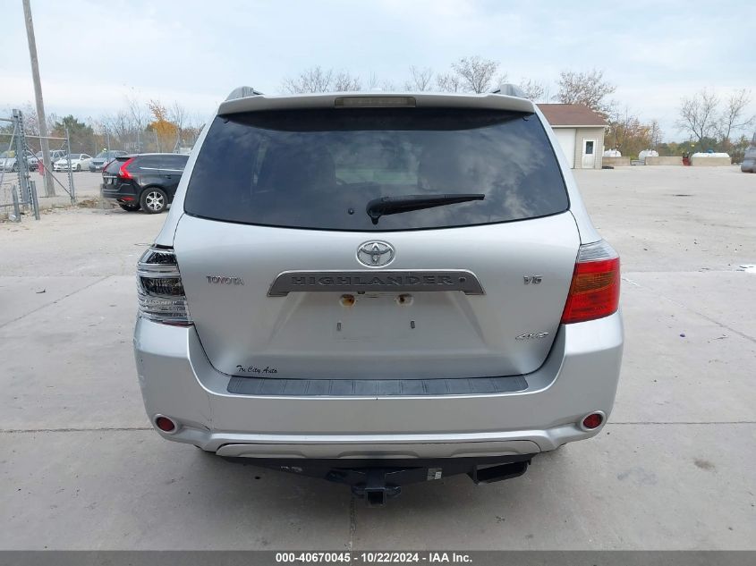 2009 Toyota Highlander Sport VIN: JTEES43A892119827 Lot: 40670045