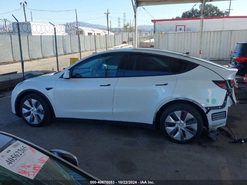 2023 Tesla Model Y Awd/Long Range Dual Motor All-Wheel Drive VIN: 7SAYGDEE8PA032541 Lot: 40670053