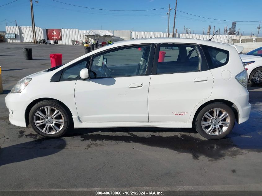 2009 Honda Fit Sport VIN: JHMGE88499S034895 Lot: 40670060