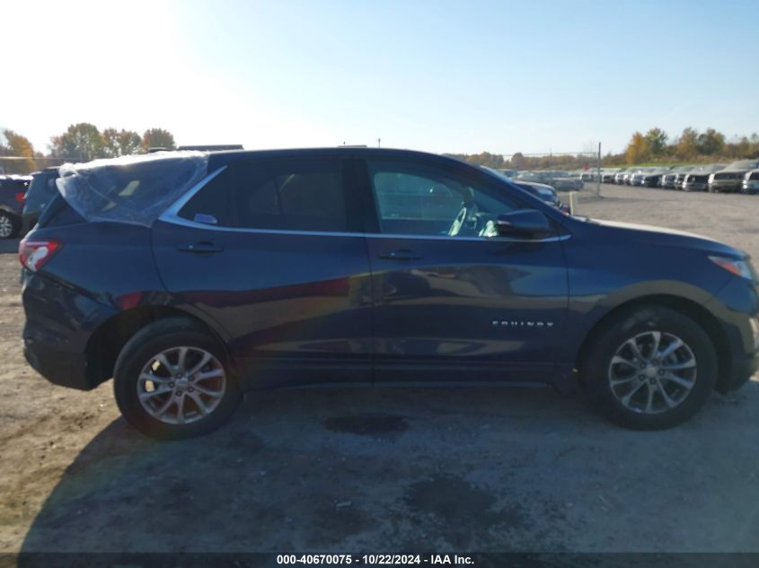 2018 Chevrolet Equinox Lt VIN: 3GNAXJEV6JL115031 Lot: 40670075