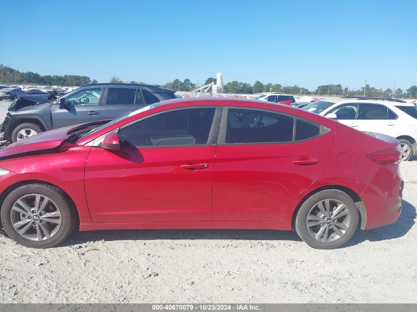 2018 Hyundai Elantra Sel VIN: 5NPD84LF2JH238227 Lot: 40670079