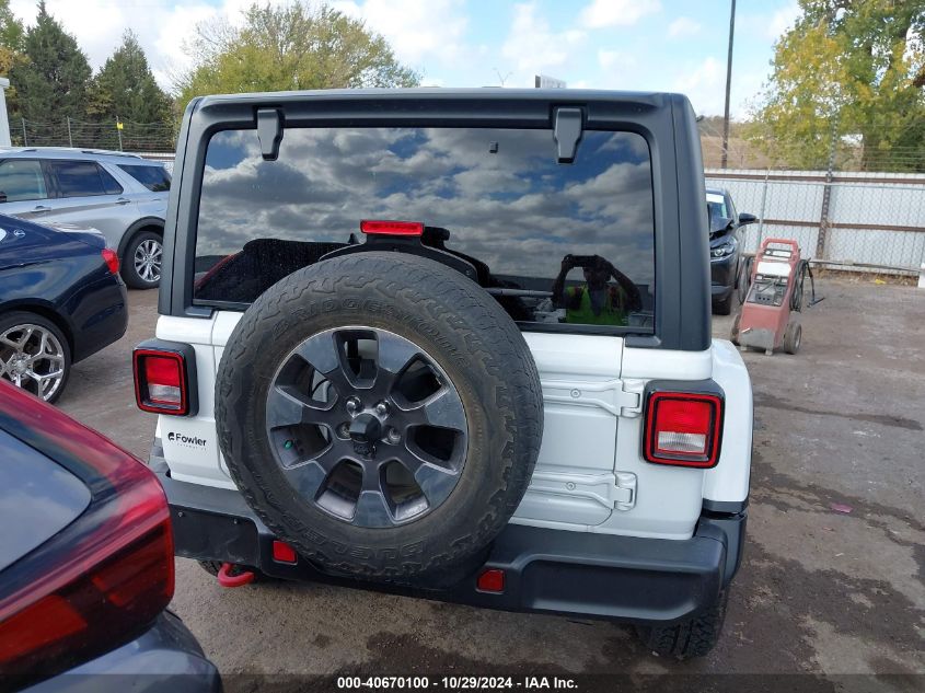 2021 Jeep Wrangler Unlimited Rubicon 4X4 VIN: 1C4HJXFN1MW819615 Lot: 40670100