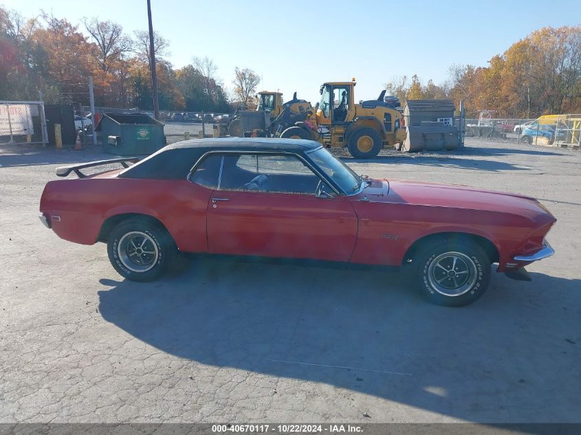 1969 Ford Mustang VIN: 19T01F105015 Lot: 40670117