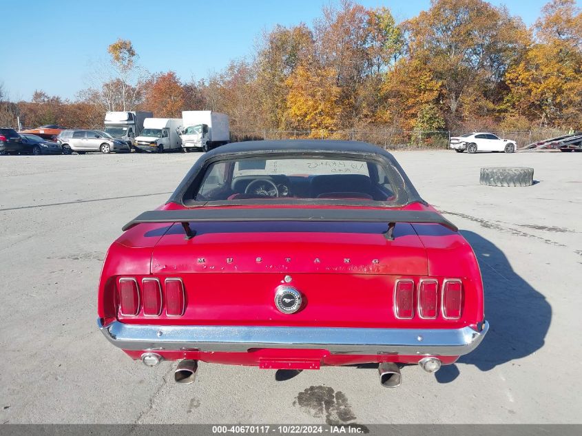 1969 Ford Mustang VIN: 19T01F105015 Lot: 40670117