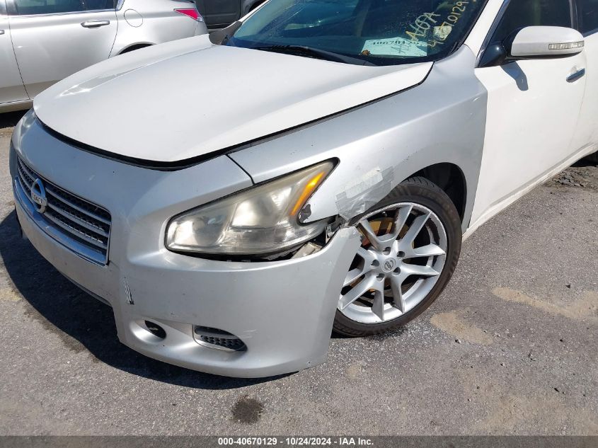 2011 Nissan Maxima 3.5 Sv VIN: 1N4AA5APXBC811497 Lot: 40670129