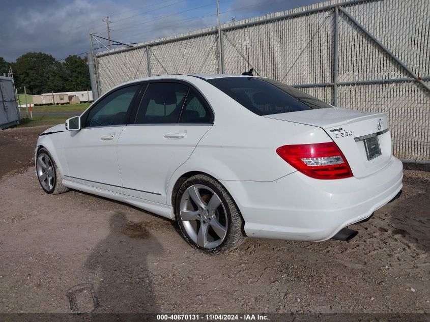 VIN WDDGF4HB1EA968044 2014 MERCEDES-BENZ C 250 no.3