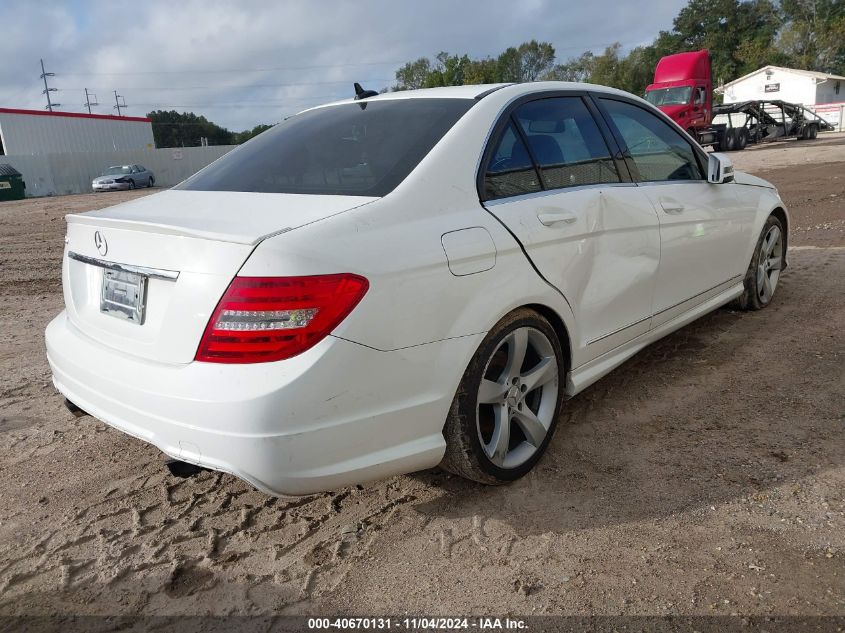 VIN WDDGF4HB1EA968044 2014 MERCEDES-BENZ C 250 no.4