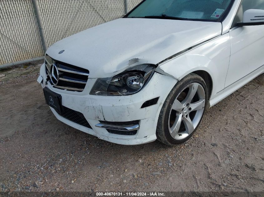 VIN WDDGF4HB1EA968044 2014 MERCEDES-BENZ C 250 no.6