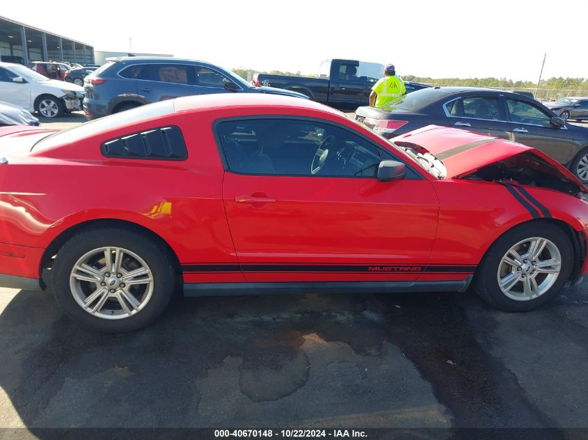 2012 Ford Mustang V6 VIN: 1ZVBP8AM1C5225729 Lot: 40670148