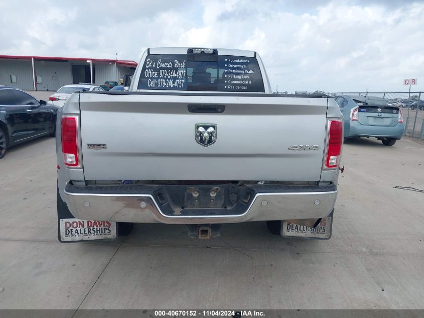 2016 Ram 3500 Laramie VIN: 3C63RRML6GG263733 Lot: 40670152