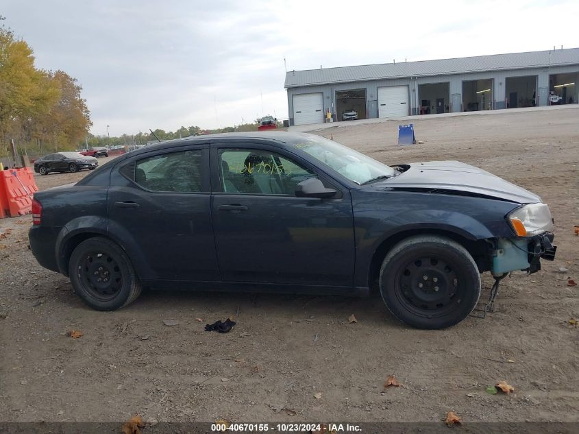 2008 Dodge Avenger Se VIN: 1B3LC46K08N594397 Lot: 40670155