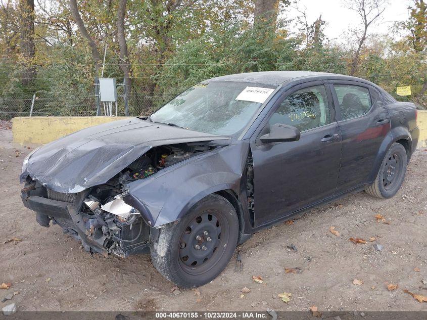 2008 Dodge Avenger Se VIN: 1B3LC46K08N594397 Lot: 40670155