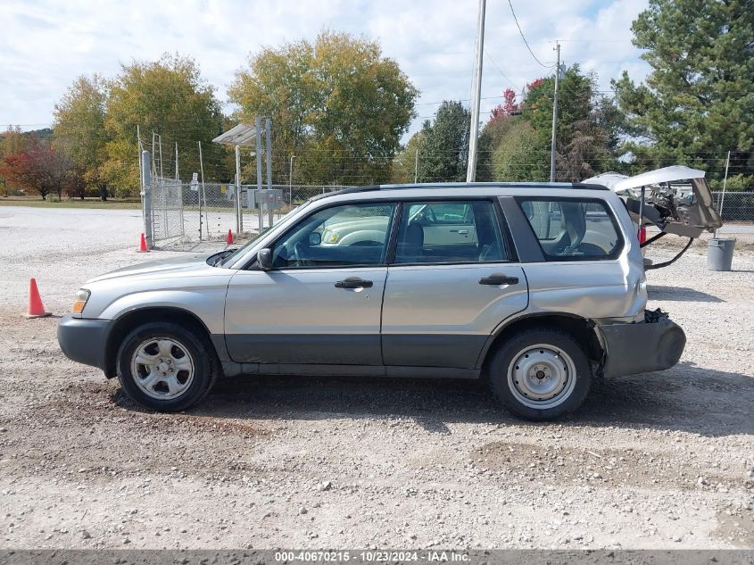 2005 Subaru Forester 2.5X VIN: JF1SG636X5H704096 Lot: 40670215