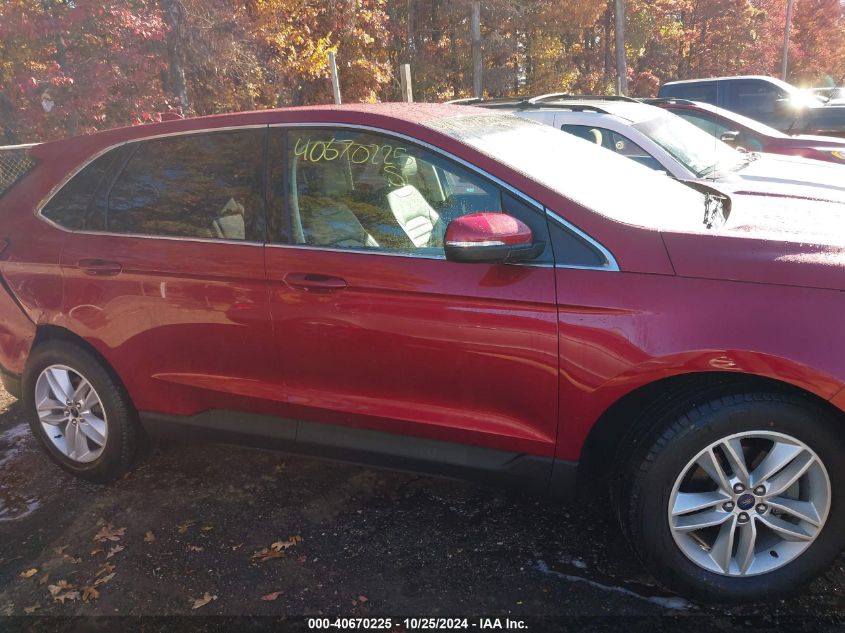 2017 Ford Edge Sel VIN: 2FMPK3J9XHBC47796 Lot: 40670225