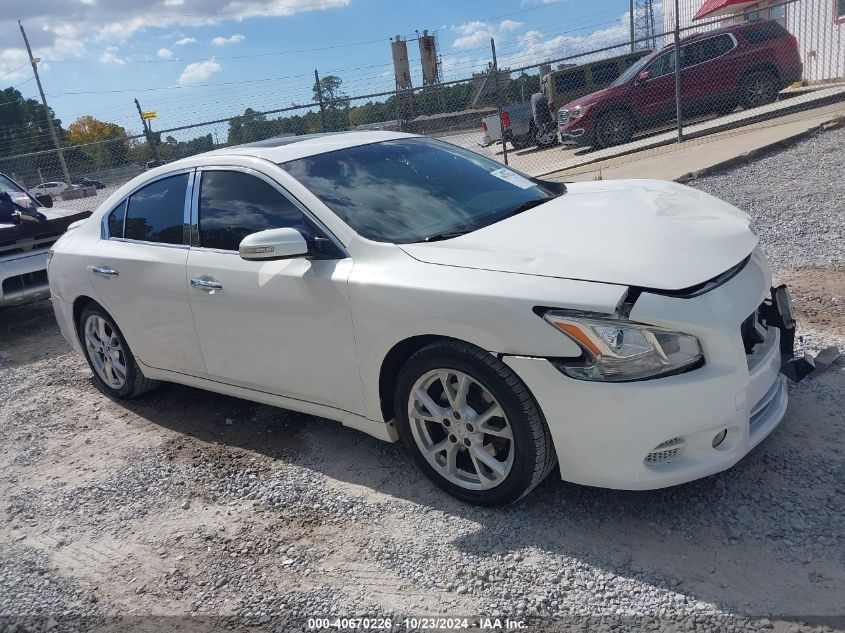 2012 Nissan Maxima 3.5 Sv VIN: 1N4AA5AP5CC802496 Lot: 40670226