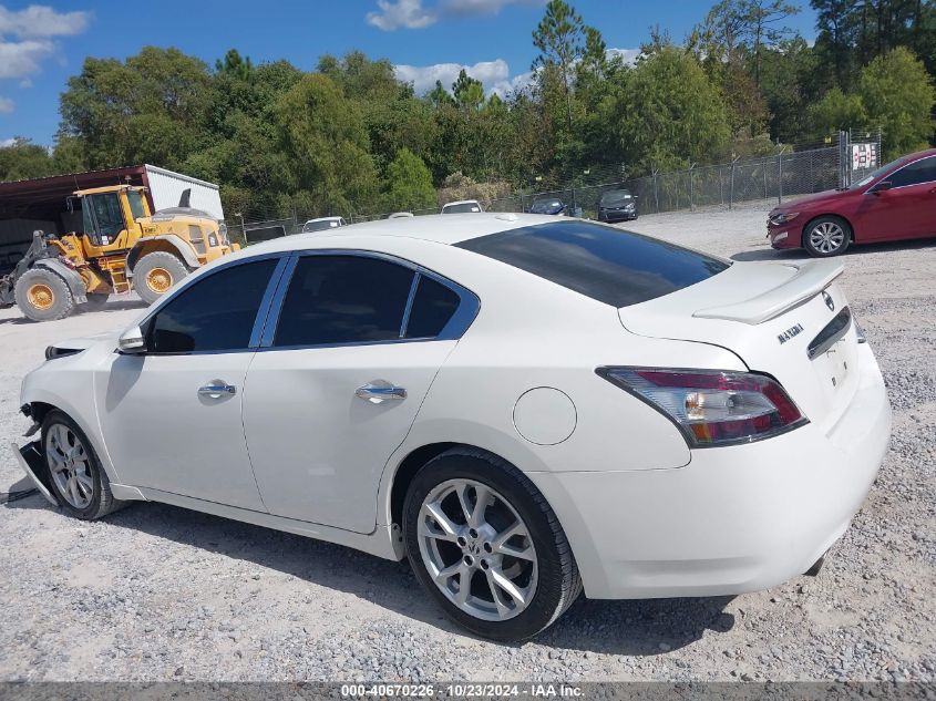 2012 Nissan Maxima 3.5 Sv VIN: 1N4AA5AP5CC802496 Lot: 40670226