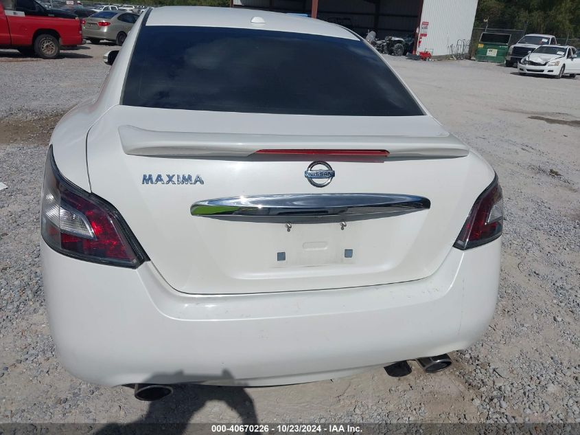 2012 Nissan Maxima 3.5 Sv VIN: 1N4AA5AP5CC802496 Lot: 40670226