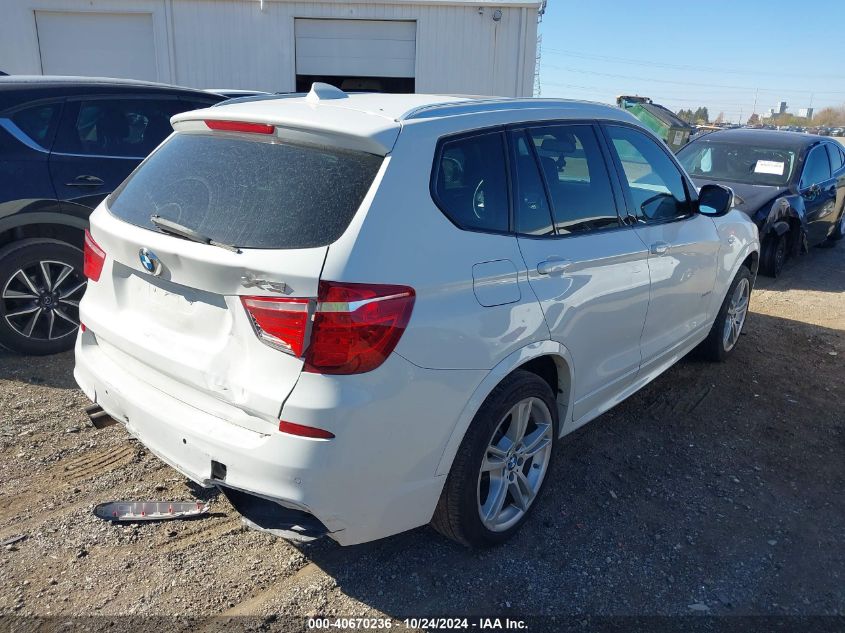 VIN 5UXWX7C59E0E78514 2014 BMW X3, Xdrive35I no.4