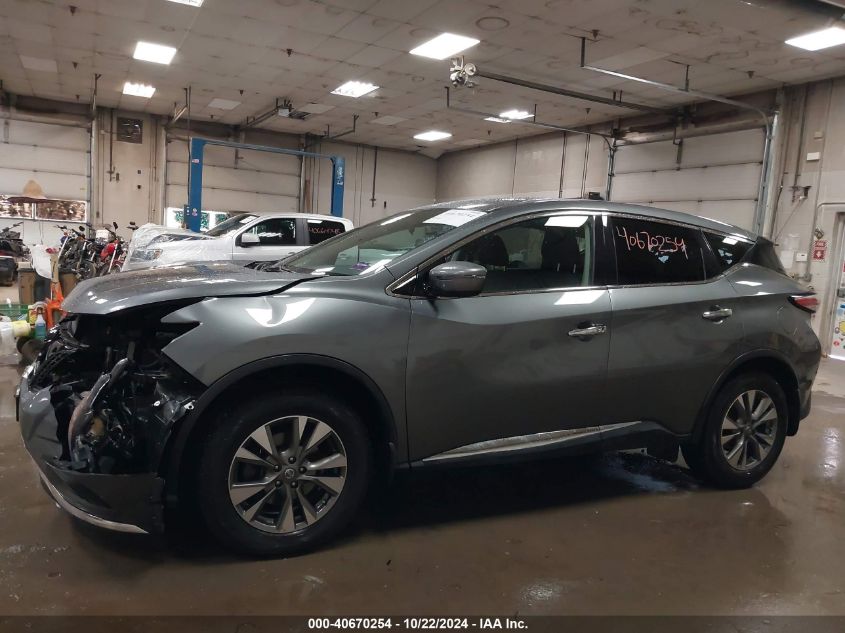 2018 Nissan Murano S VIN: 5N1AZ2MH2JN194651 Lot: 40670254