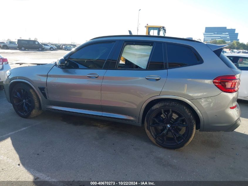 2020 BMW X3 M Competition VIN: 5YMTS0C02LLA57753 Lot: 40670273