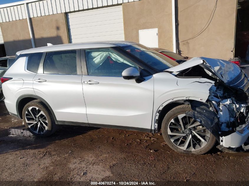 2024 Mitsubishi Outlander Se 2.5 2Wd VIN: JA4J3VA80RZ011306 Lot: 40670274